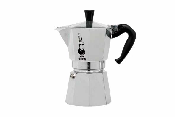 Bialetti Mokka Express 6 T - Alu/Silber